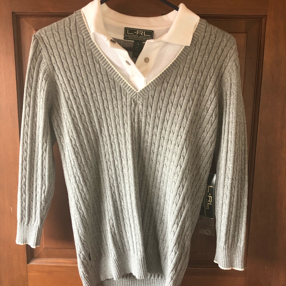 Ralph Lauren women’s golf sweater